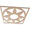 Ekena Millwork Blume Wood Fretwork Pierced Ceiling Medallion, Alder, 20"OD x 7"ID x 3/8"T CMWP20X20X0375BLAL - alternate 3